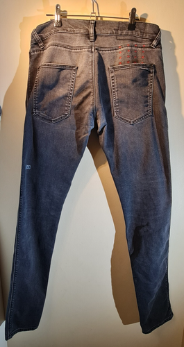 Ksubi Mens Size 32 Black Wash Denim Van Winkle Slim Fit Button Fly Jeans - Picture 19 of 19