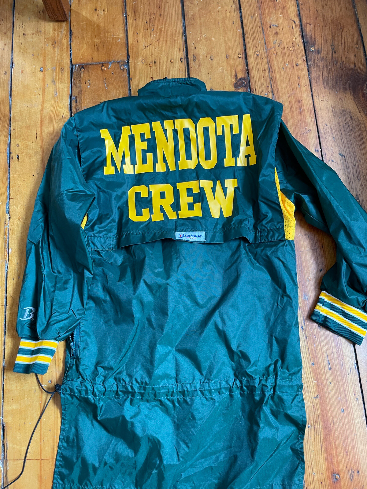 FILA Giacca splash sportiva a canottaggio retrò taglia XS unisex Mendota Canottaggio