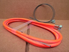 New-Old-Stock Casiraghi MTB Brake Cable/Housing Set - Neon Orange