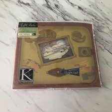 New K Company Travel Light Ideas Scrapbook Airplane Light-Up Cover MIP SEALED