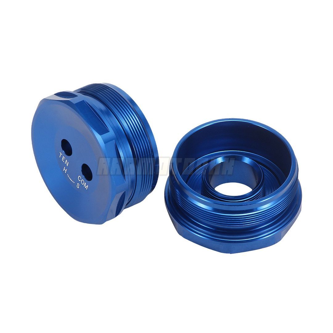Front Fork Bolts Caps Covers Plugs For Kawasaki Ninja ZX-6R