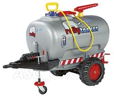 Rolly Toys - Argent Eau Citerne Avec Jockey Roue Pompe + Sprayer Jusqu'À 5m