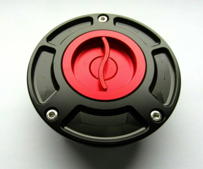 Honda CBR 1000 RR Fireblade Fuel Cap xp2 H02 Black Red