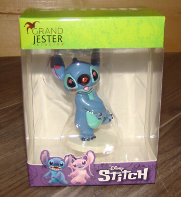 Grand Jester Studios – Set 6 Mini Figurine Stitch Da Collezione, PVC Dipinto A Mano, Confezione Regalo - 4