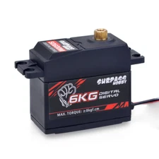 Digital RC Servo 6KG Metal Gear for 1:10  RC Auto Car Boat Robot Airplane