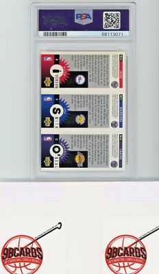 おじこんヘンダーソン、カブレラオルティズ、ロビンソントムシーバージョンソン 1996-97 Upper Deck Collector's Choice - Mini-Card Panels Shaquille