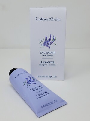 Crabtree & Evelyn Lavender Hand Therapy Intensive Conditioning Cream 3.5 oz New