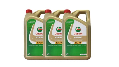 Castrol Edge 5W-30 LL MB 229.31/ 229.51 VW 50400 VW 50700 3x5 Liter Motoröl