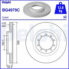 Bremsscheiben für Renault Mascott FH Pritsche UH Master PRO HH Trucks 99-07