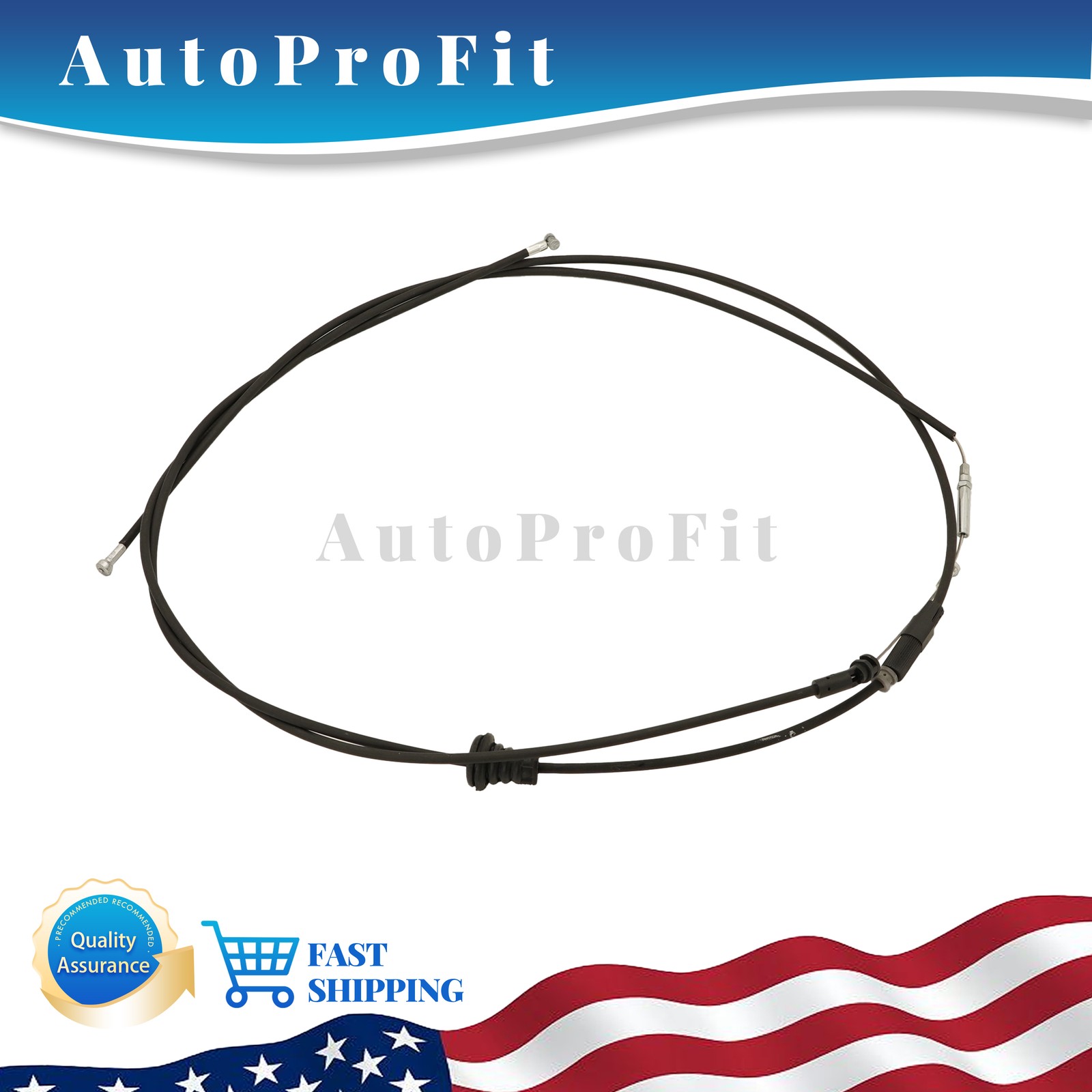 NEW Front Hood Unlock Cable 3W0823531 Fit Bentley Continental GT GTC Flying Spur