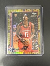 2025-26 Topps Chrome TRE JOHNSON III RC #/275 RARE YELLOW BASKETBALL REFRACTOR📈