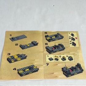 LEGO 6894 Blacktron Invader Space Illustrated Vintage Instruction Manual English