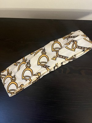 GUCCI  Haarband / Beige/Gelb/ Gr. M/ 57cm