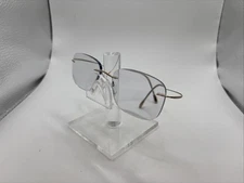 Silhouette 5525 70 7530 140 Titan Gold Rimless Eyeglass Frames A3734