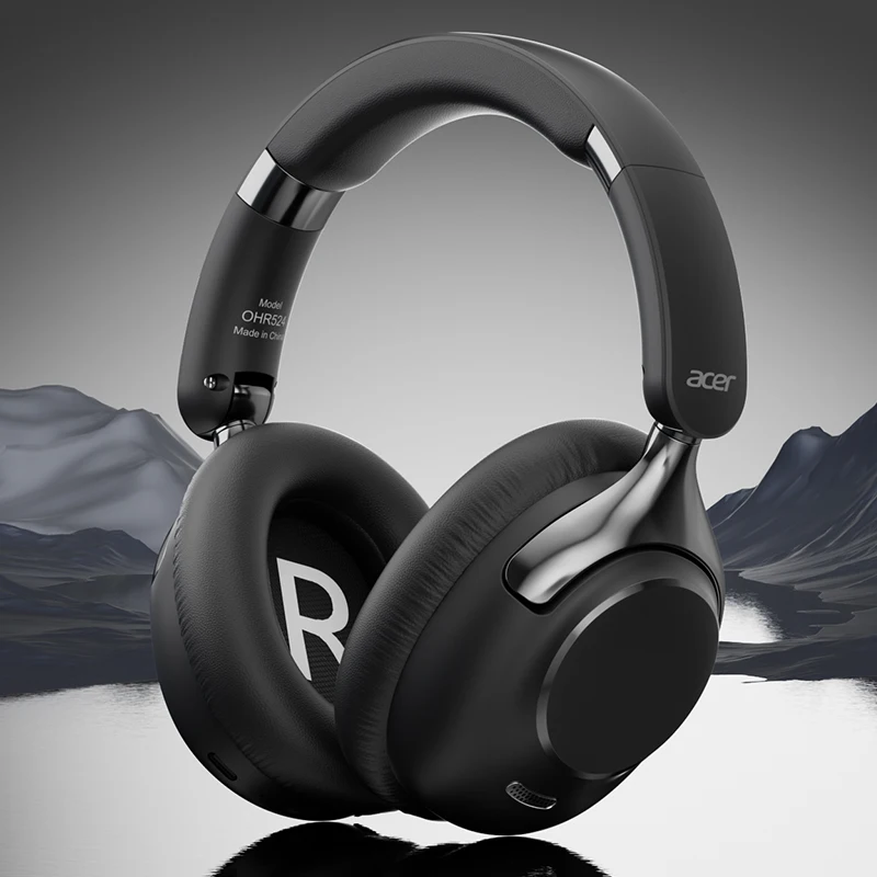 OHR524 ANC Wireless Gaming Headset with HD Mic and 360° Surround Sound