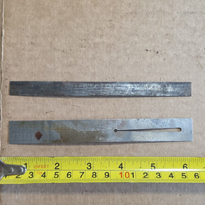 Stainless Rule Co. No. 136 6 in Stainless Steel Rigid Rule 4R Graduations
