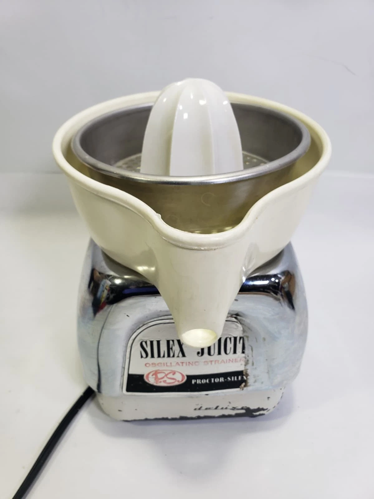 Vintage Proctor Silex Juicit Deluxe Juicer Citrus Orange Lemon