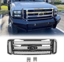 Front Grille Compatible with 1999-2004 Ford Super Duty F-250 F-350 Excursion Ne