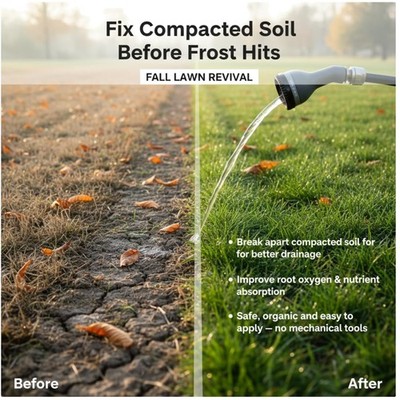 Liquid Soil Aerator for Healthy Lawns - Non-Mechanical$