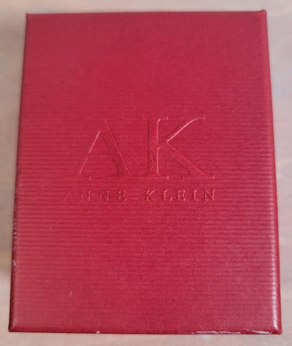 Womens Diamond Accent Gunmetal Watch Anne Klein In Red Gift Box Womens Diamond Accent Gunmetal Watch Anne Klein In Red Gift  main image 2