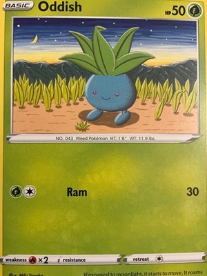3 Illustrator miki tanaka pokemon cards Oddish Burmy Kakuna | eBay
