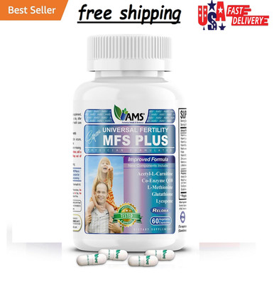 America Medic & Science MFS Plus Fertility Supplements for Men 60 Capsules Sp...