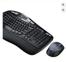 Logitech Comfort Wireless Keyboard and Mouse Combo - K350 Keyboard  M705 Mouse