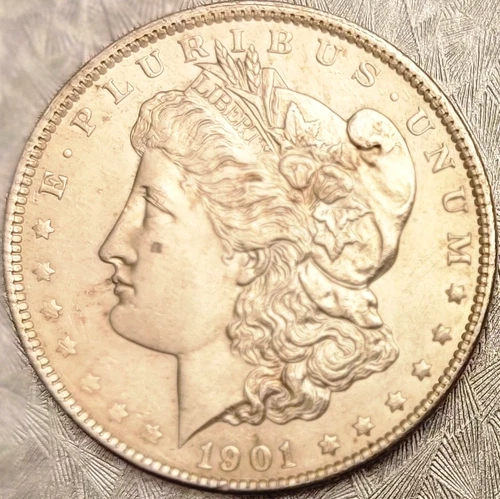 1901 (P) Morgan Silver Dollar - Looks AU/UNC - HIGH GRADE SEMI-KEY DATE!