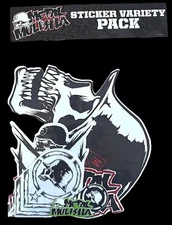 Vintage 1999 Metal Mulisha Sticker Variety Pack (6 Different Sticker’s)