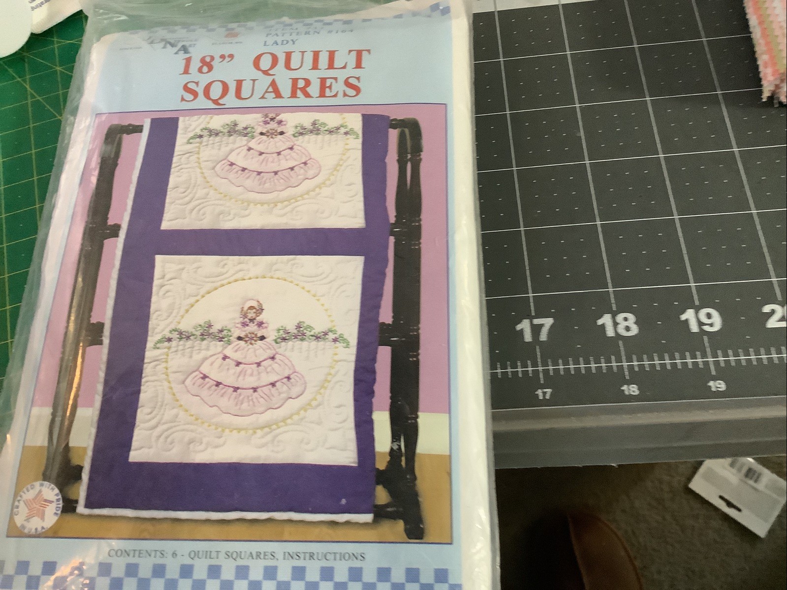 . Lady #164 -6 /18&rdquo; Squares