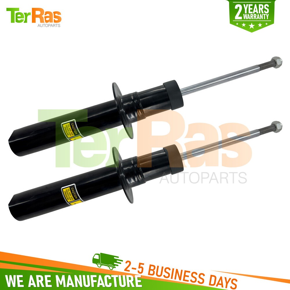 Pair Front Shock Absorbers Struts Fit Maserati Ghibli AWD 2014-2019 06700303330