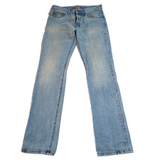 Jeans Lacoste Denim blu chiaro dritto UK uomo taglia S W30 L34 M973