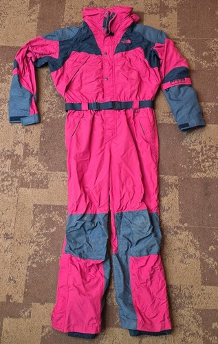 North Face Snowsuit One piece Ski Suit Snow Bib Extreme Light Vintage Mens XL