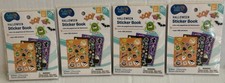 Lot of 4 Hello Hobby Halloween Sticker Books 20 Sheets Per Book