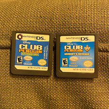 Disney Club Penguin Elite Penguin Force + Herbert's Revenge Nintendo DS Set of 2