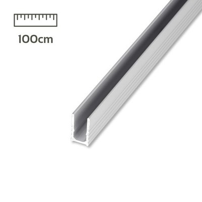 U-Profil 100cm für Neon LED Strip 6x12mm Aluminium-Profil Aluminiumschiene
