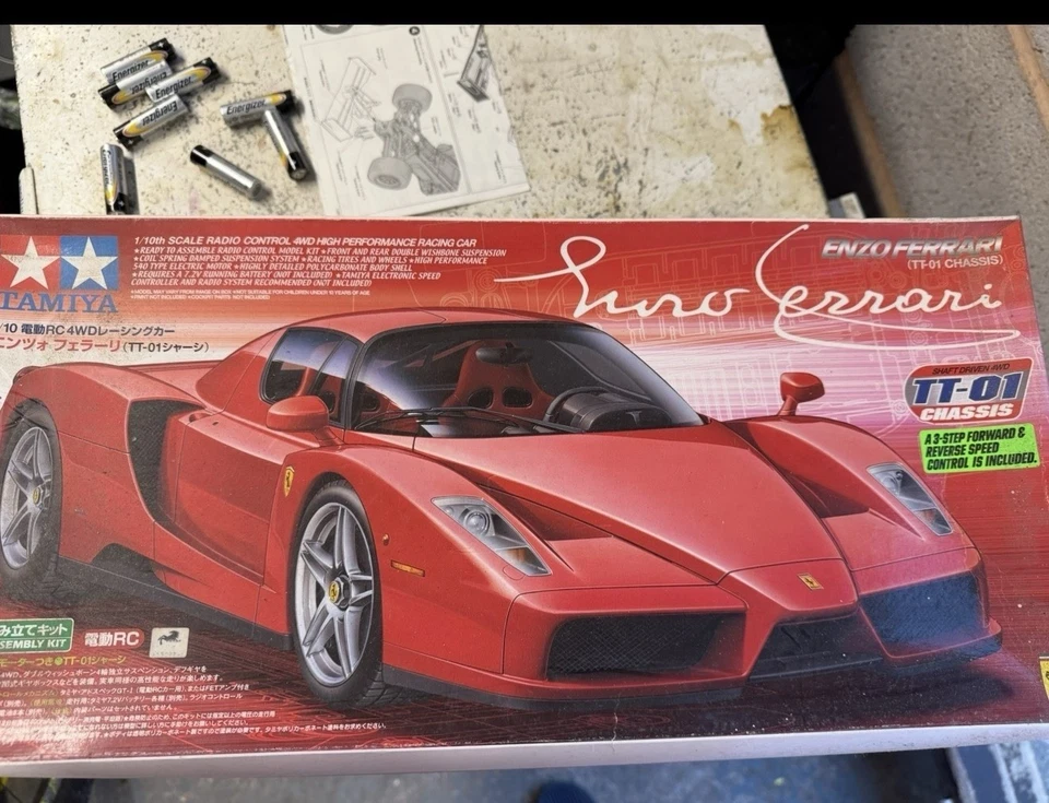 Tamiya Job Lot Baja Champ, Fighter Buggy, Porsche 911 Gt ,Ferrari Enzo,and More - Image 3 of 4