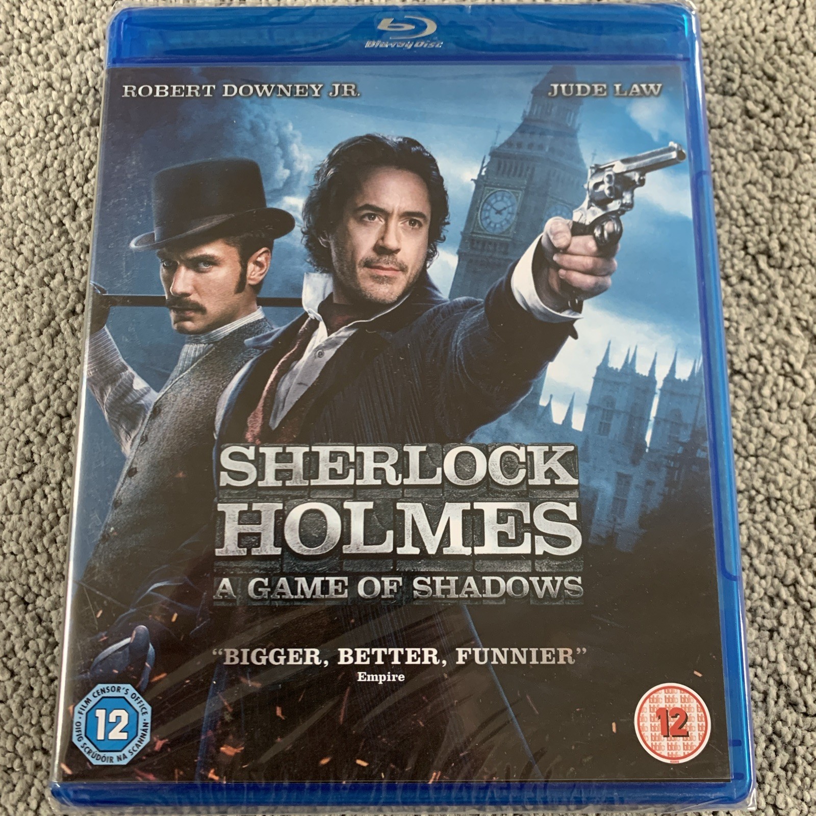 Sherlock Holmes 2: A Game Of Shadows [Blu-ray] New Sealed