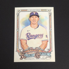 Topps 2025 Allen & Ginter Wyatt Langford #106 Texas Rangers Baseball Card