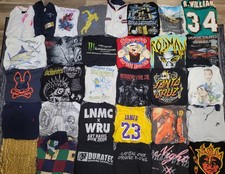 RARE Lot 32 TShirts Wholesale Vintage Single Stitch Bulk Bundle Reseller 90s Y2K