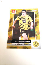 2020 Topps Chrome Bundesliga Giovanni Reyna GOLD SHIMMER REFRACTOR /99 RC SHARP