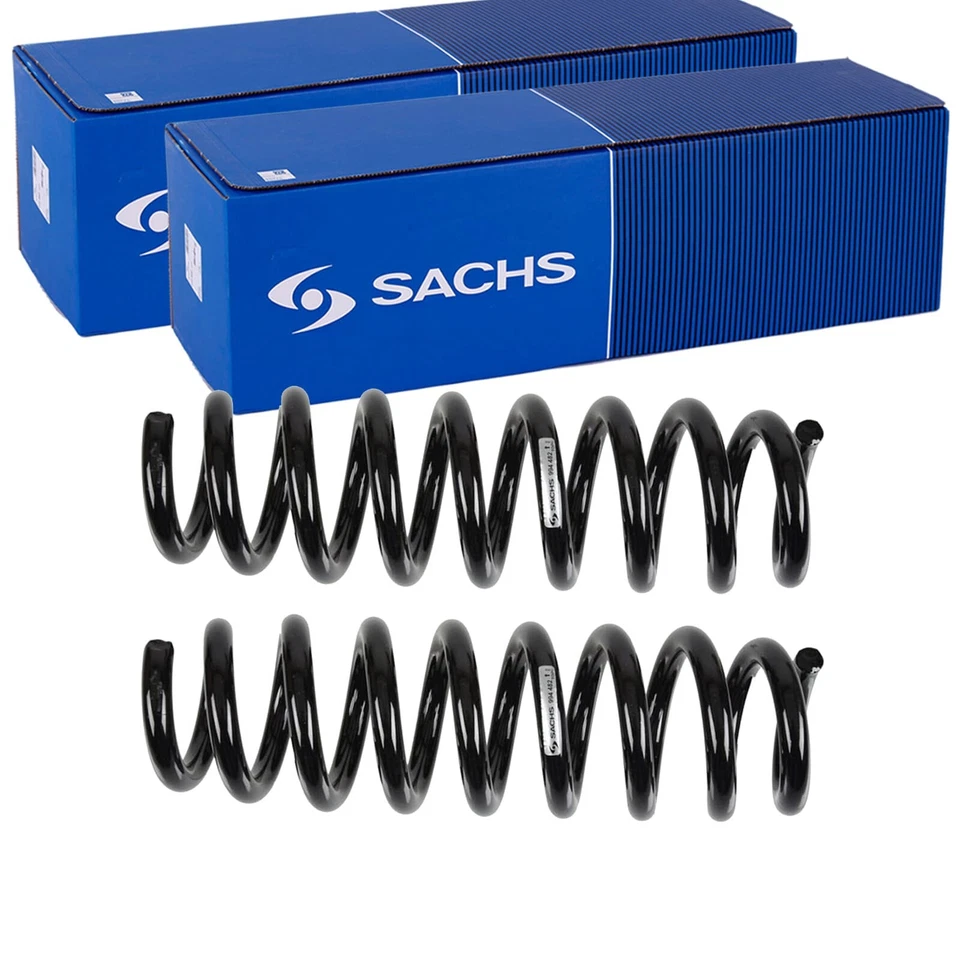 2X SACHS RESSORTS D'AMORTISSEUR ARRIÈRE ADAPTÉS POUR BMW 3 GAUCHE+DROIT - Photo 1/3