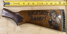 Mossberg 500/Maverick 88 Buckshot Sandy Pinup Boxer Engraved Stock 12ga/16ga 2