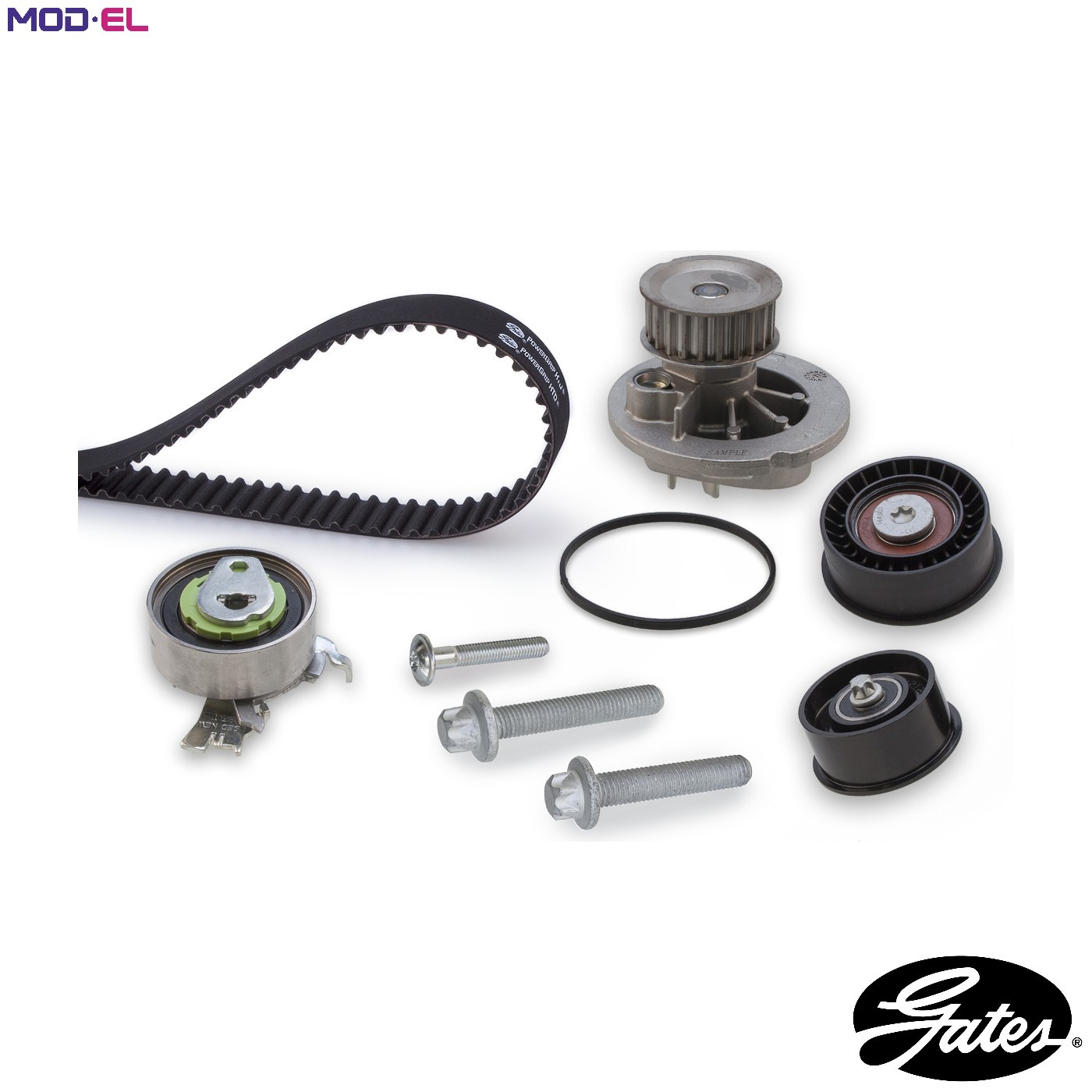 Gates KP25499XS-3 PowerGrip Timing Belt Kit & Water Pump - Image 11