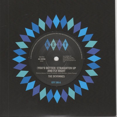 Devonnes (you'de better) Straighten Up And Fly Right Kent city100 Soul Northern