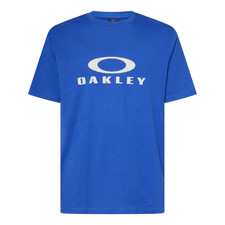 Image of Oakley O Bark 2.0 T-Shirt Electric Blue Sports Urban Casual Men's Top
