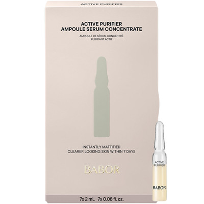 Babor Active Purifier Ampoule Concentrates For Face Tea Tree Oil Refine Purify