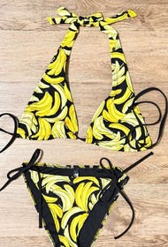Victoria Secret Pink 2 Piece Bathing Suit Mixed Matched