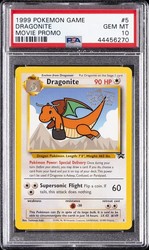 Dragonite 5/53 Black Star Promo – 1999 Movie Promo