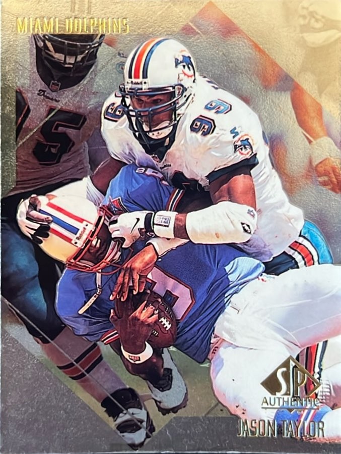 1997 SP Authentic #116 Jason Taylor